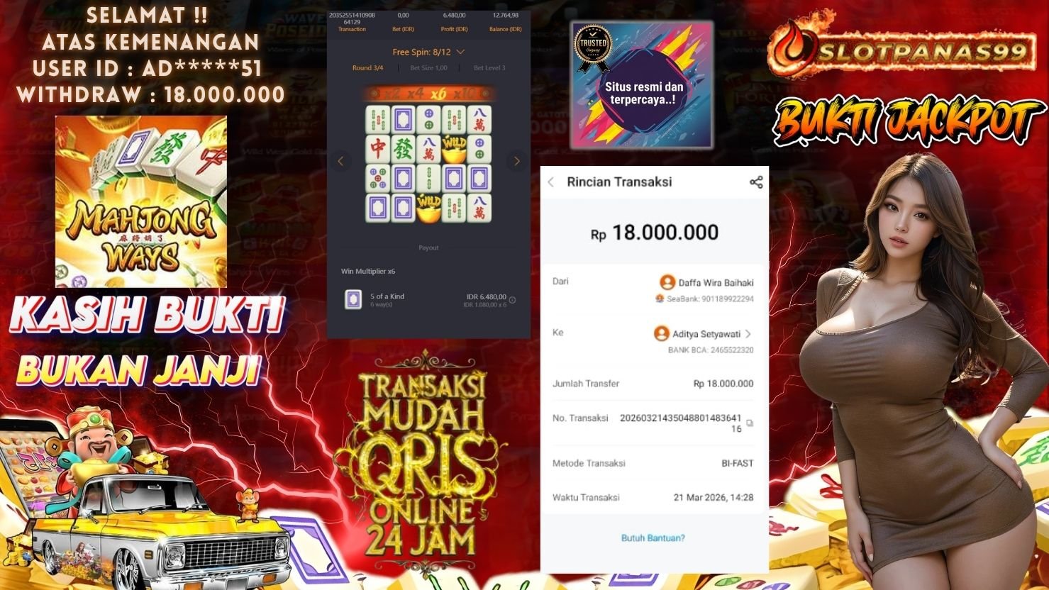 SLOTPANAS99 JACKPOT SLOT MAHJONG WAYS